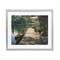 Stupell Industries Lake Life Dog on Dock Framed Print Under Glass, design by Sara Culpepper